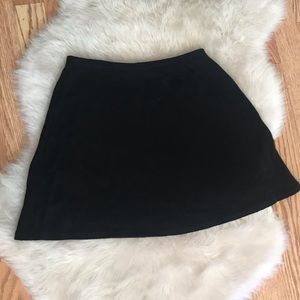 VINTAGE GAP BLACK SHORT SKATER SKIRT SIZE SMALL